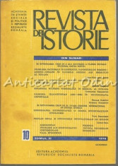 Revista De Istorie - 10/1978 - Academia De Stiinte Sociale Si Politice A RSR foto