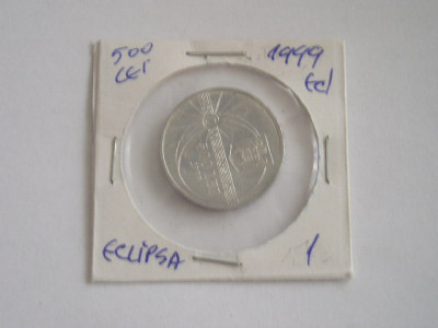 M1 C10 - Moneda foarte veche 82 - Romania - 500 lei 1999 Eclipsa foto