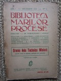 DRAMA DELA TECHNICA MINIERA - I. Gr. Perieteanu - BIBL. MARILOR PROCESE, 1923