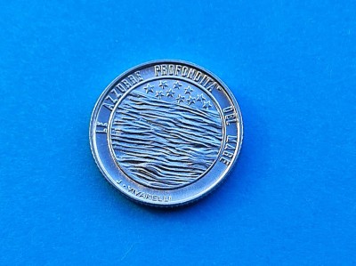 2 Lire 1977 San Marino-UNC-RAR-in realitate arata bine! foto