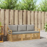 vidaXL Seturi de canapele Lemn Solid de Acacia 3391331