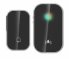 Sonerie fara fir si fara baterie 1 transmitator - comutator cinetic (1 buton) si 1 receptor negru ( 1 sonerie) la priza , IP44, Omu System