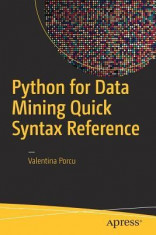 Python for Data Mining Quick Syntax Reference foto