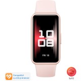 Smartband fitness Huawei Band 9, Charm Pink with Charm Pink Fluoroelastomer Strap