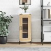 Gossi servanta, stejar sonoma, 34,5x34x90 cm, lemn compozit