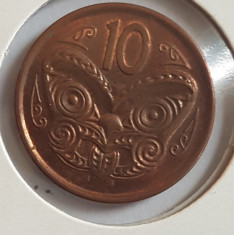Noua Zeelanda 10 centi 2013 foto