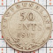 1244 Newfoundland Canada 50 cents 1917 George V km 12 argint