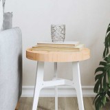 vidaXL Blat de masă rotund, &Oslash;30x3 cm, lemn masiv de pin