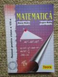 MATEMATICA MANUAL PENTRU CLASA A VII-A DANA RADU,EUGEN RADU