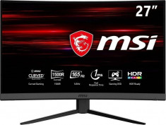 Monitor LED Gaming Curbat MSI Optix MAG272C 27 inch 1ms Black foto