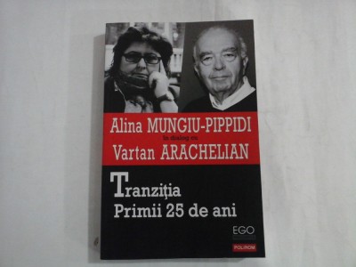 ALINA MUNGIU-PIPPIDI IN DIALOG CU VARTAN ARACHELIAN - TRANZITIZ - PRIMII 25 DE ANI foto