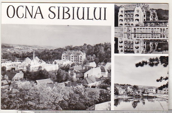 bnk cp Ocna Sibiului - Vedere - necirculata