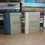 MALAESCU DANIEL - DICTIONAR AERONAUTIC ENGLEZ-ROMAN ( 2 VOL ) * UZ INTERN ,1974