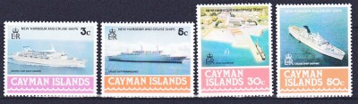 DB1 Vapoare Croaziera 1978 Cayman Ins. 4 v. MNH foto
