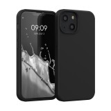 Husa Kwmobile pentru Apple iPhone 13 Mini, Negru, Silicon, KWM000013OU053C, Carcasa