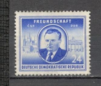D.D.R.1952 Vizita presedintelui K.Gottwald SD.20 foto