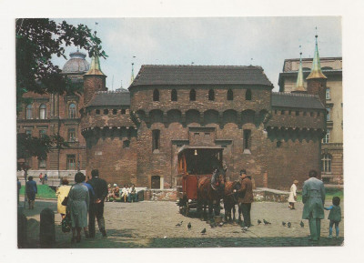 FS2 - Carte Postala - POLONIA - Cracovia, Barbakan, circulata 1978 foto