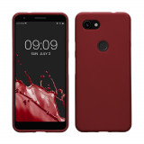 Husa kwmobile pentru Google Pixel 3a, Silicon, Visiniu, 47590.187