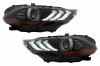 Faruri LED Ford Mustang Facelift (2018-2023) Negru Semnal Dinamic Performance AutoTuning, KITT