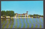 CPIB 24250 CARTE POSTALA - GIURGIU. GARA FLUVIALA, NECIRCULATA, VAPOR , BARCA