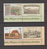 ROMANIA 2024 CLUJ-NAPOCA - 1900 Ani de atestare Serie 2 timbre cu vinieta tip 2 LP.2473 MNH**