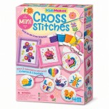 Kit creativ Kidzmaker, 4M, Mini cusaturi in cruce
