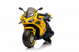 Cumpara ieftin Motocicleta electrica, Kinderauto BDQ888 70W 12V cu roti moi, Bluetooth, culoare Galben, Hollicy