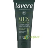 Gel de Curatare 3 in 1 Par, Ten si Corp pentru Barbati 200ml LAVERA