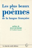 LES PLUS BEAUX POEMES DE LA LANGUE FRANCAISE