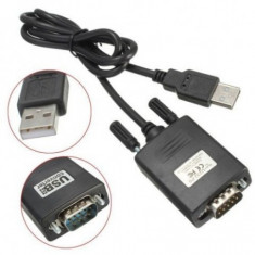 USB la Serial RS-232 9-pini foto