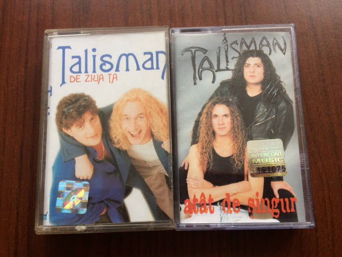 talisman de ziua ta cat music 2000 caseta audio muzica pop +bonus atat de singur