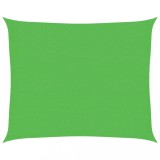 Cumpara ieftin Panza parasolar, verde deschis, 2,5x3 m, HDPE, 160 g/m&sup2;