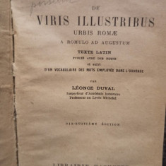 Lhomond - De viris illustribus urbis romae a romulo ad augustun (editia 1929)