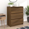 VidaXL Servantă, stejar maro, 60x35x76 cm, lemn prelucrat