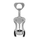 Tirbuson Profesional cu Brate ROBY, Metal Polisat, Desfacator Dopuri si Sticle, Ergonomic