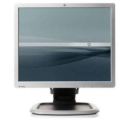 Monitor 19 inch LCD, HP L1950, Black &amp;amp; Gray foto