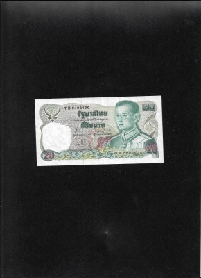Thailanda 20 baht 1981 seria0402430 foto