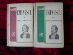 a5a POEZII. PROZA LITERARA - EMINESCU 2 VOLUME foto