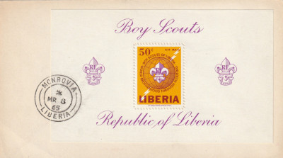 Liberia 1965 , Fratia Mondiala prin Cercetatie foto
