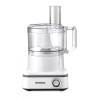 Robot de bucatarie Heinner FineGourmet, 1000 W, 6 viteze+pulse, bol 2.3L, lame inox, 3 lame feliere, Alb