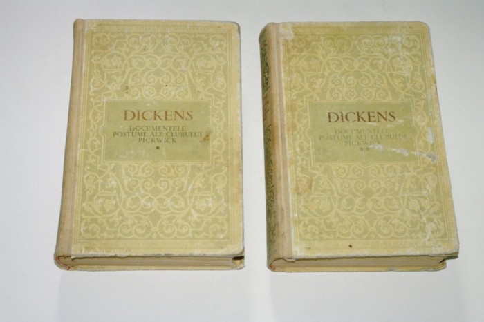 Documentele postume ale clubului Pickwick - Dickens - 2 vol.