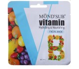 Mască hidratantă și hrănitoare cu vitamina B3, Mond'Sub, 25 ml, 24 bucăți