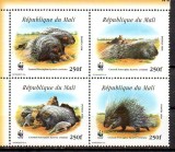 MALI 1998, Fauna - WWF, serie neuzata, MNH, Nestampilat