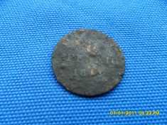 1 PFENNIG BAVARIA /1843