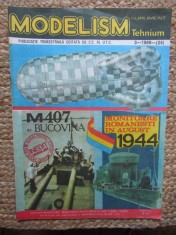 REVISTA MODELISM TEHNIUM NR 3 1989