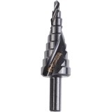 Burghiu pentru metal, in trepte, nitrura de titan, spiralat, 4-20 mm, Richmann Exclusive