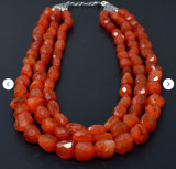 Colier carnelian