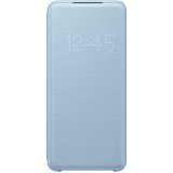 Husa de protectie Samsung pentru Galaxy S20, LED View Cover, Albastru deschis
