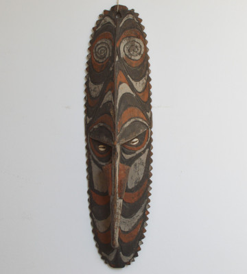 Masca tribala Papua Noua Guinee foto