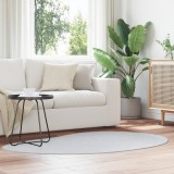 VidaXL Covor de zonă Gri 120x170 cm Poliester Antiderapant